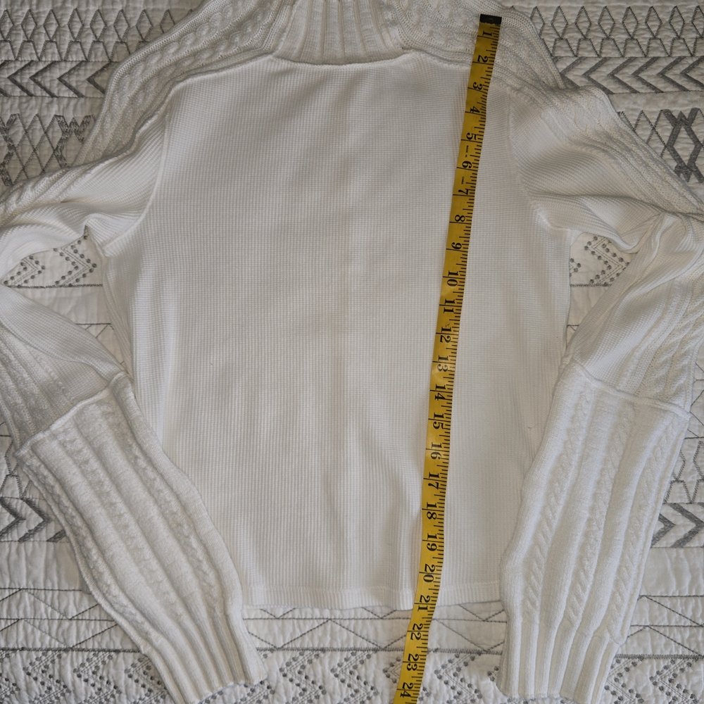 We The Free Breezy Swit Top Sweater Size M - Picture 4 of 9